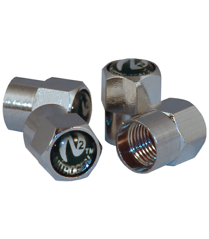 Chromed Brass Valve Caps (Qty 100) Branick