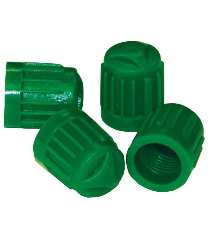 green plastic valve stem caps branick