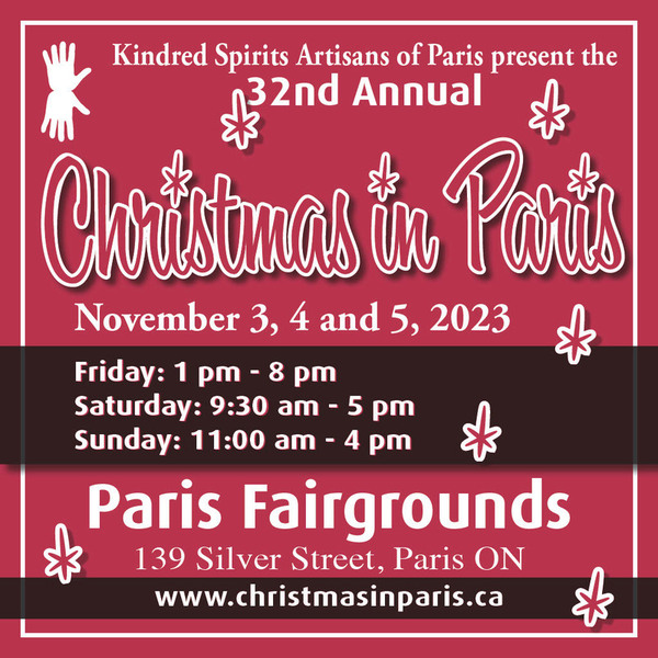 32nd Annual Christmas in Paris BrantBeacon