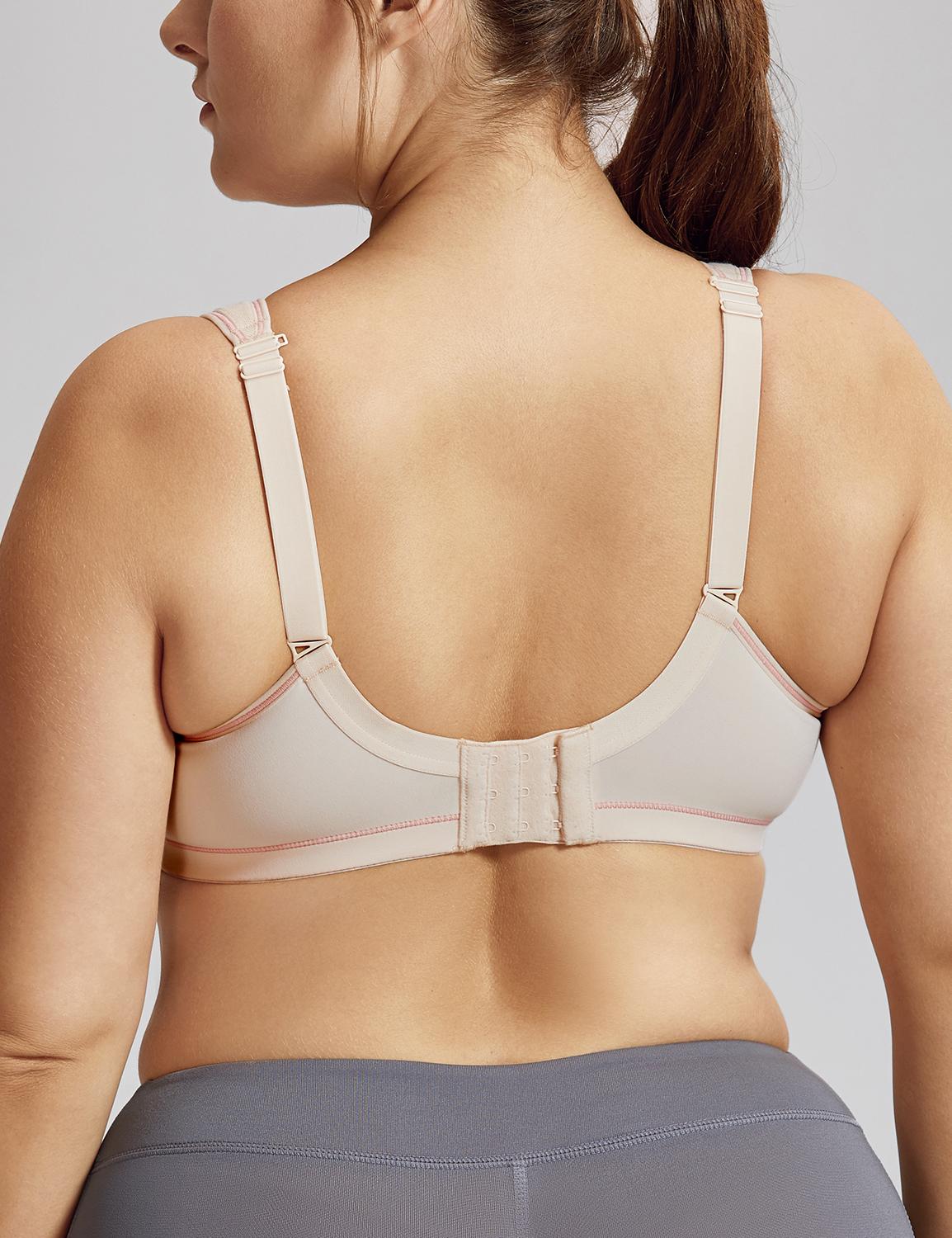 Women's Full Coverage Sports Bra High Impact Underwire Molded Active Workout eBay