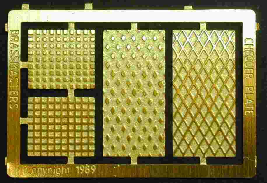 Etched brass details