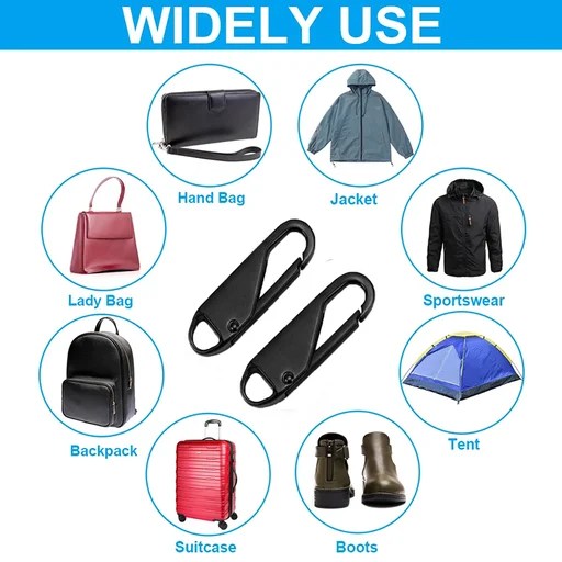 Zipper Pull Replacements Repair Kit Bravo Goods