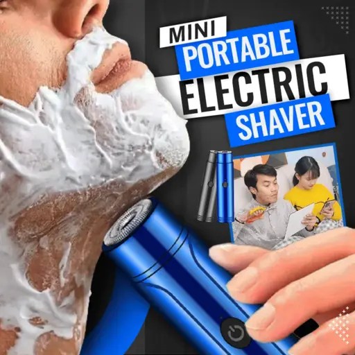 Mini Portable Electric Shaver Bravo Goods
