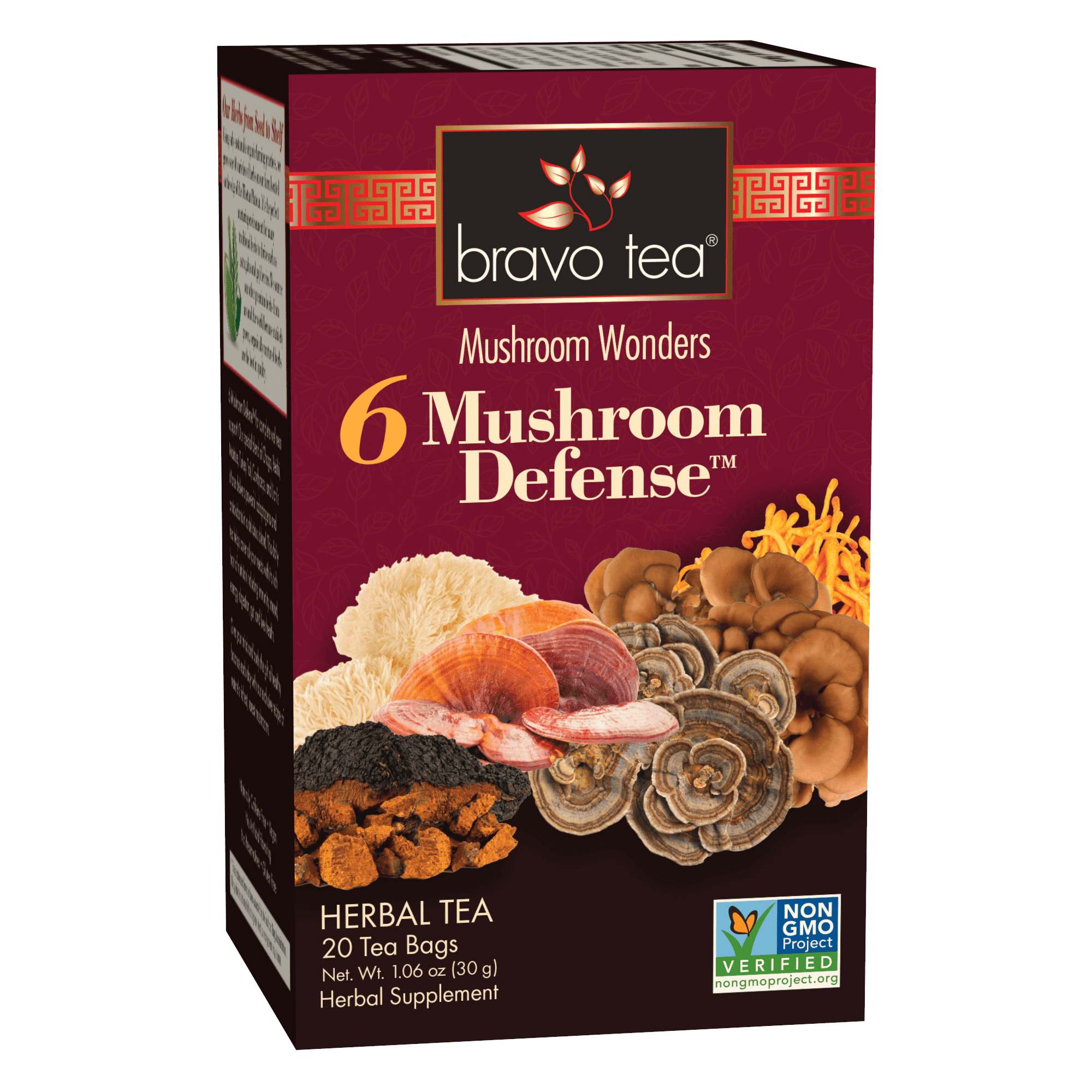 Mushroom Defense Mushroom Tea Blend Bravo