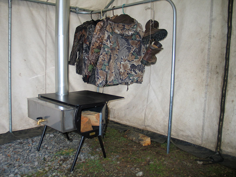 Clothes Drying Rack Bravo! Canvas Wall Tents