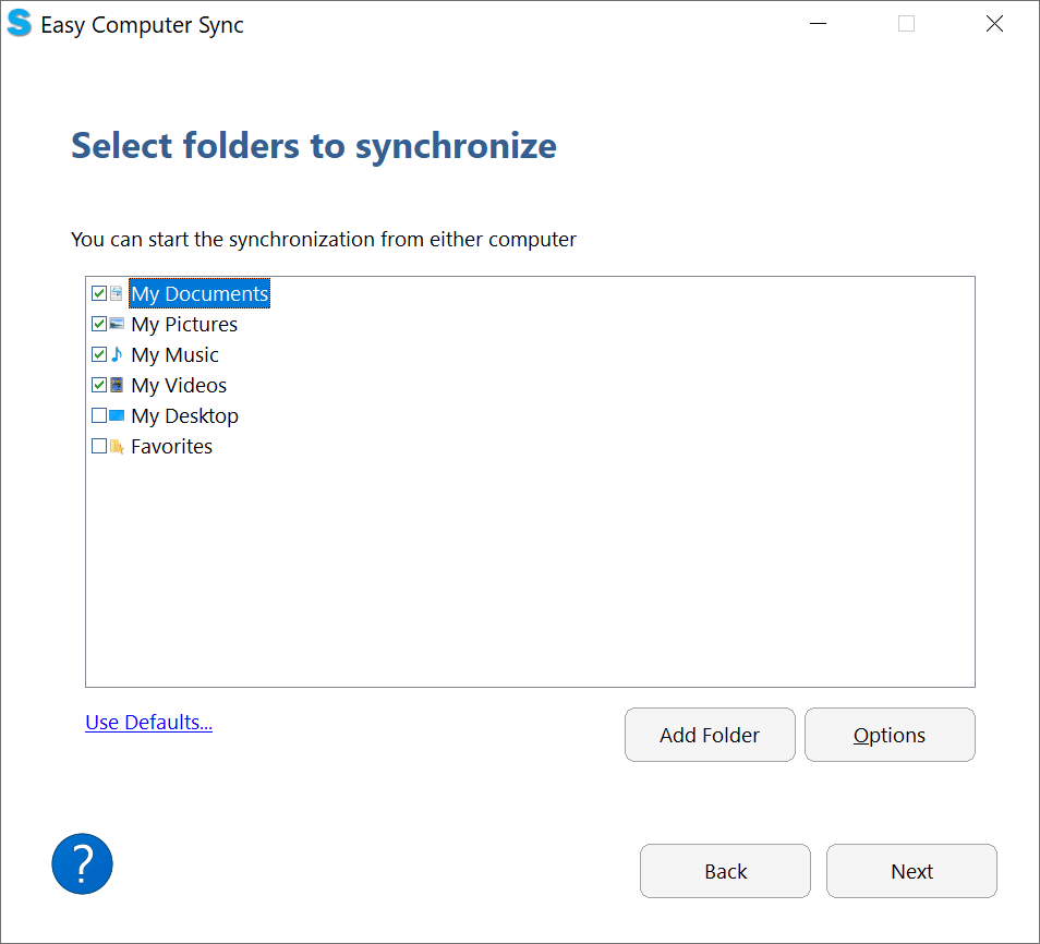 Easy Computer Sync Bravura Software