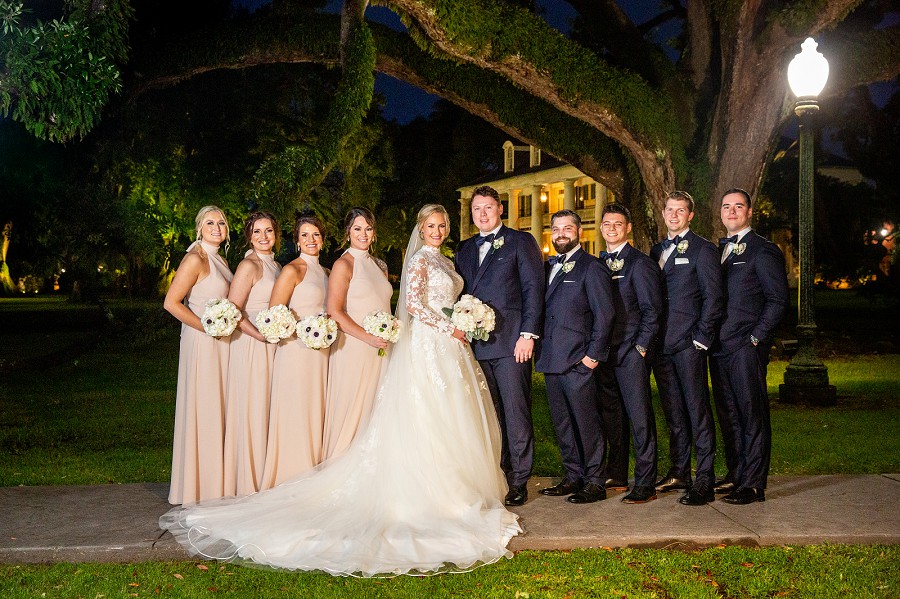 Bri + Kevin Married at Houmas House and Gardens in Darrow, LA Bray