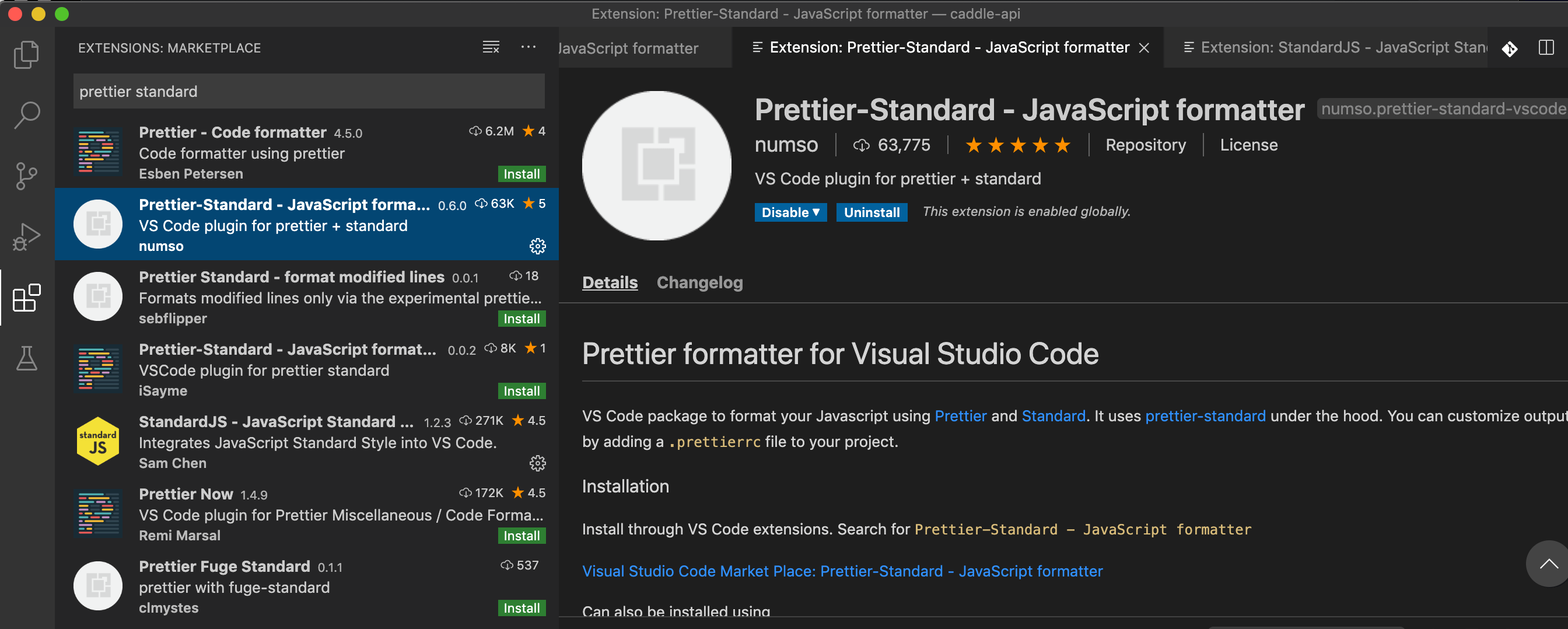 vscodeplugin Brian Cline