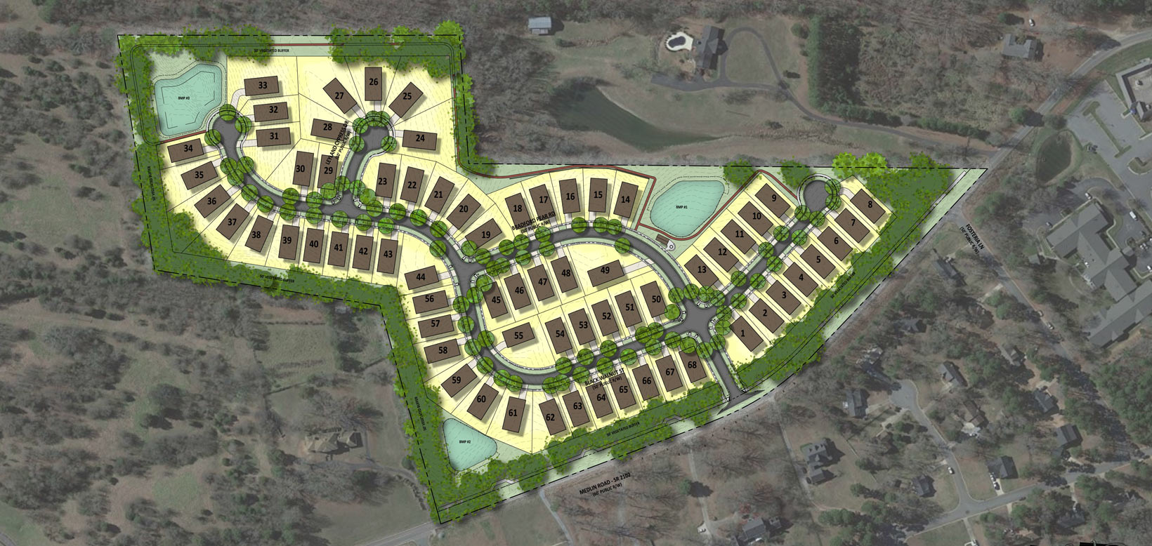 Medlin Forest Buller River Development Portfolio