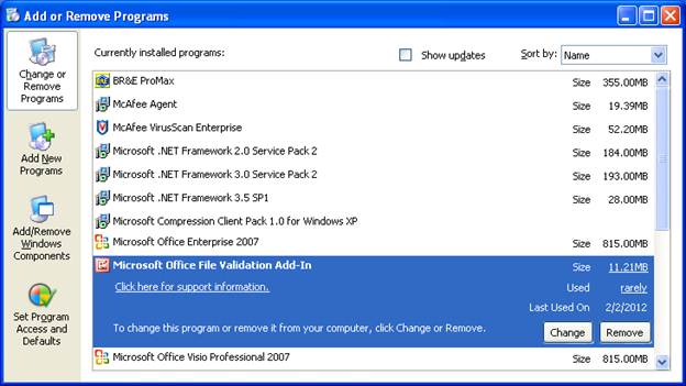 Microsoft Office Validate Pure Overclock