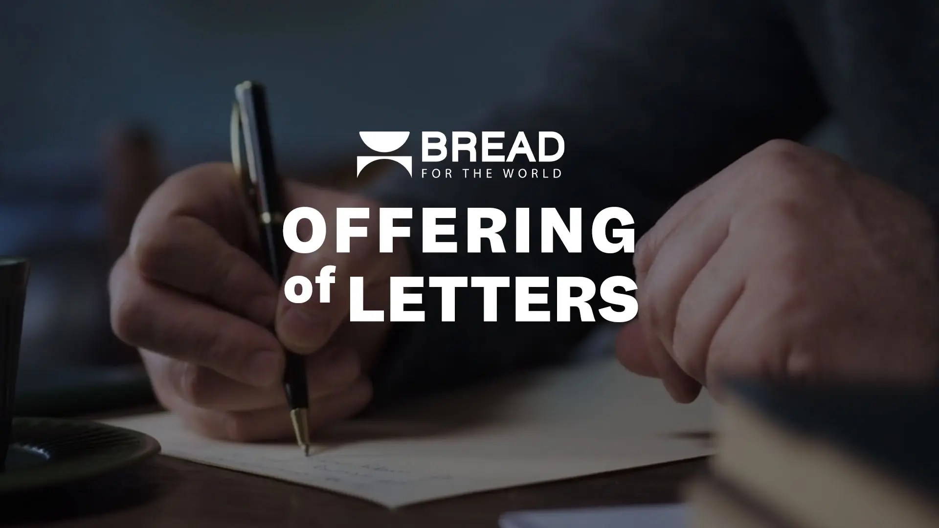 Offer Letters Bread for the World