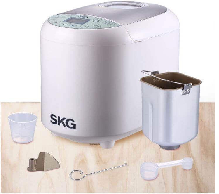 SKG Automatic 2Pound Bread Maker Full Review