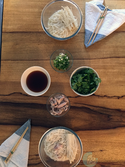 A Bowl Of LowCalorie Noodle Soup Breadonbutter