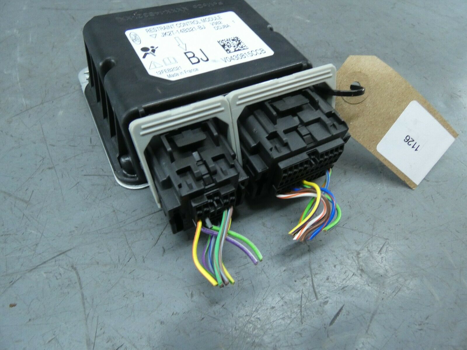 Ford Transit Custom Airbag ECU 2.0TDCI 2021 JK2T 14B321 BJ RN14526867