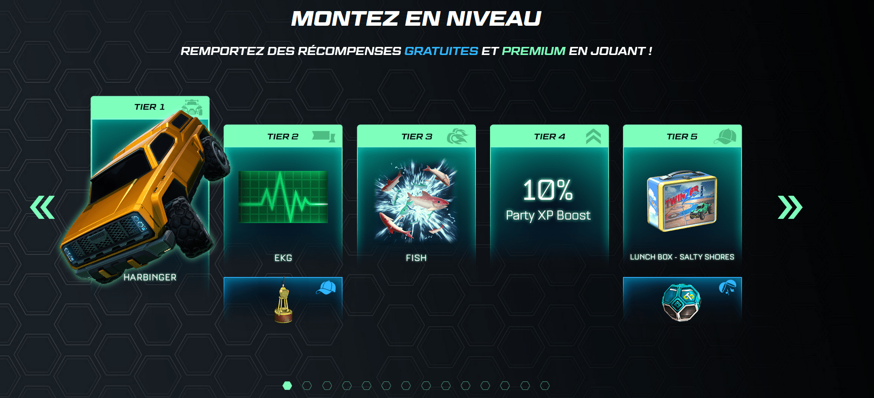 Rocket Pass saison 1 sur Rocket League, prix et infos Breakflip