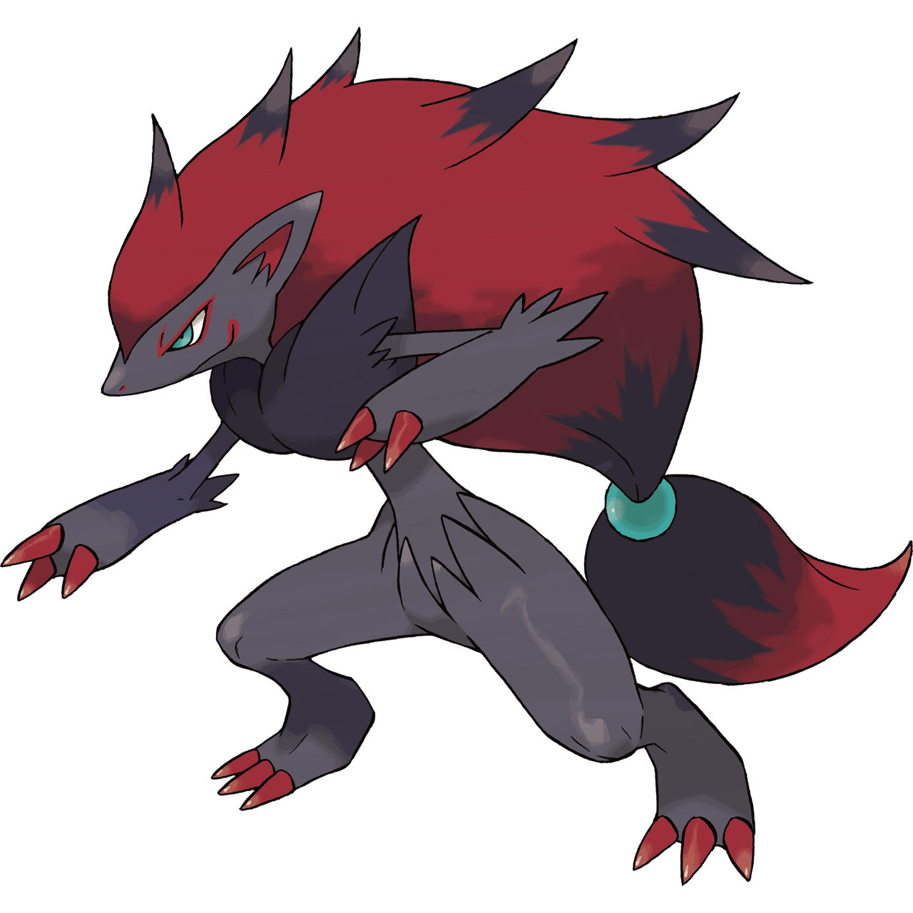 Zoroark, Pokémon Épée et Bouclier Pokédex de Galar Breakflip