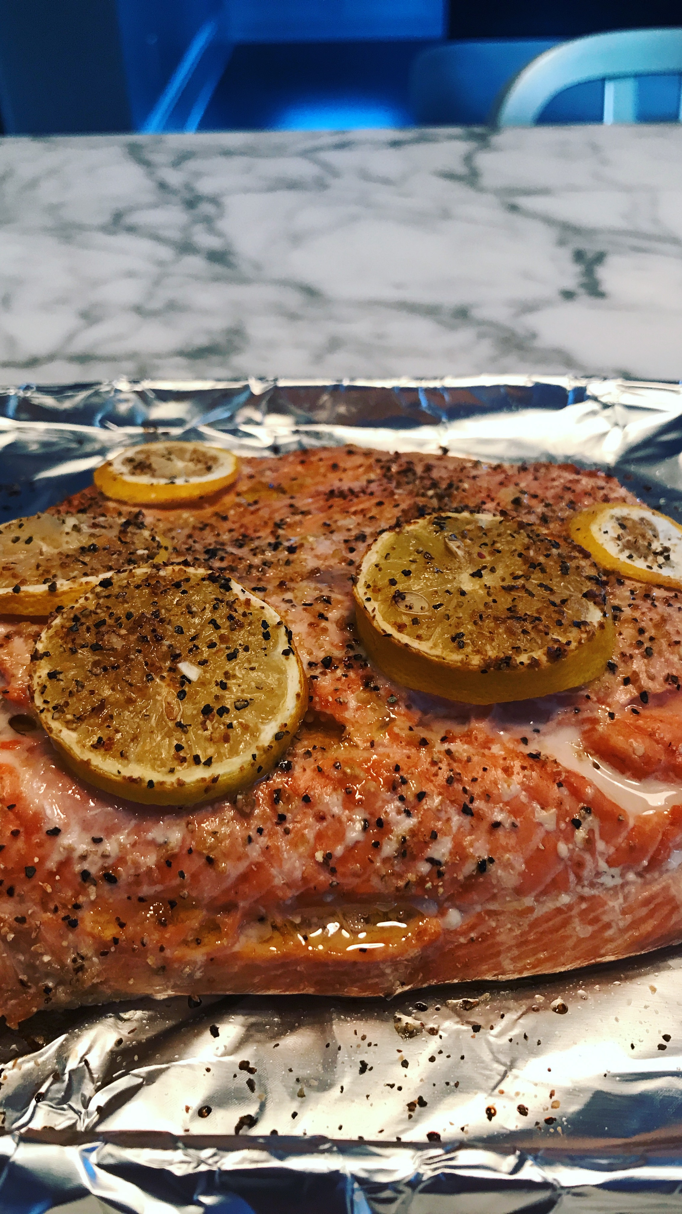 Jumbo Seared Scallops and Wild Rice BREAKING BREAD INSTEAD