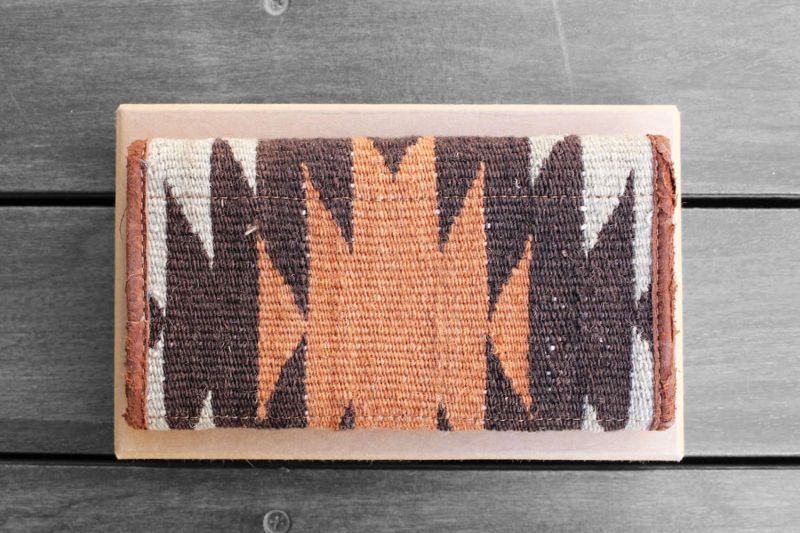 RRL INDIGO CHIMAYO RUG WALLET【BROWN】 BREAKS GENERAL STORE