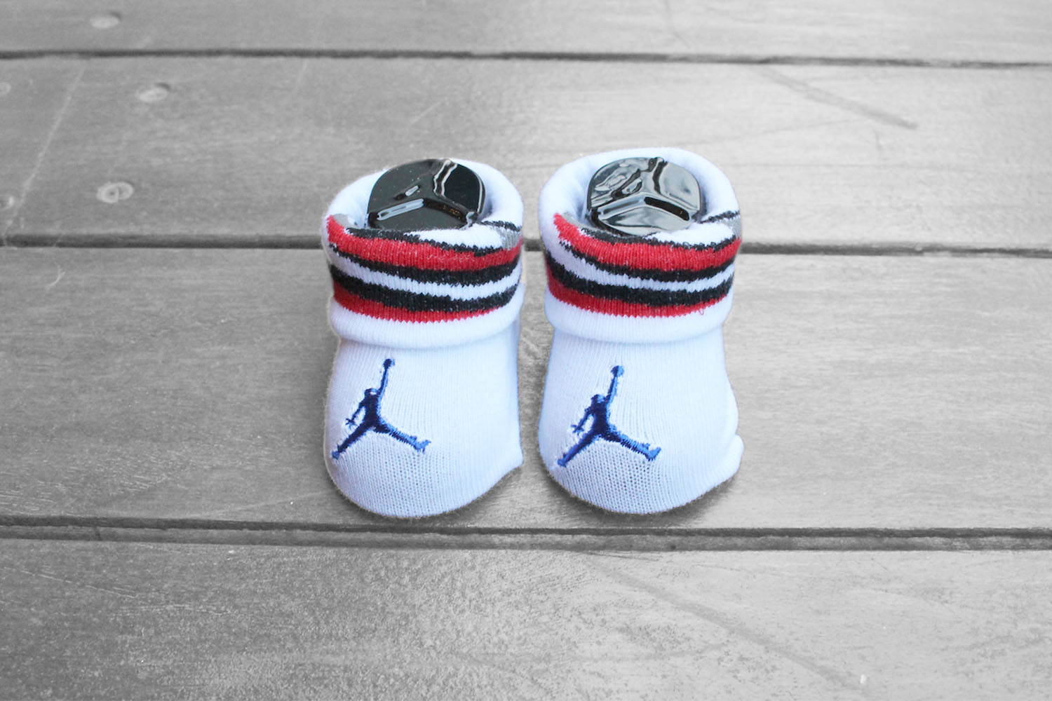 NIKE JORDAN BABY 2P SOCKS "06 MONTHS" BREAKS GENERAL STORE