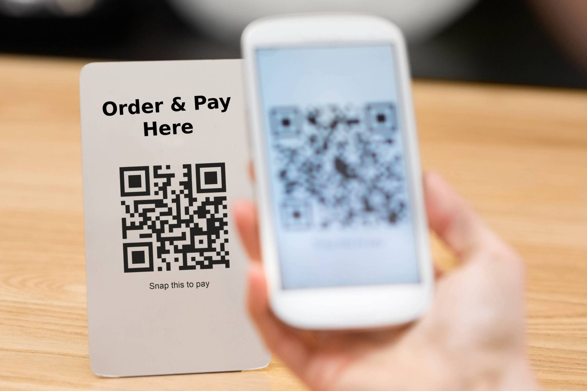 Online and table ordering systems Hospitality, Retail, Health & Beauty