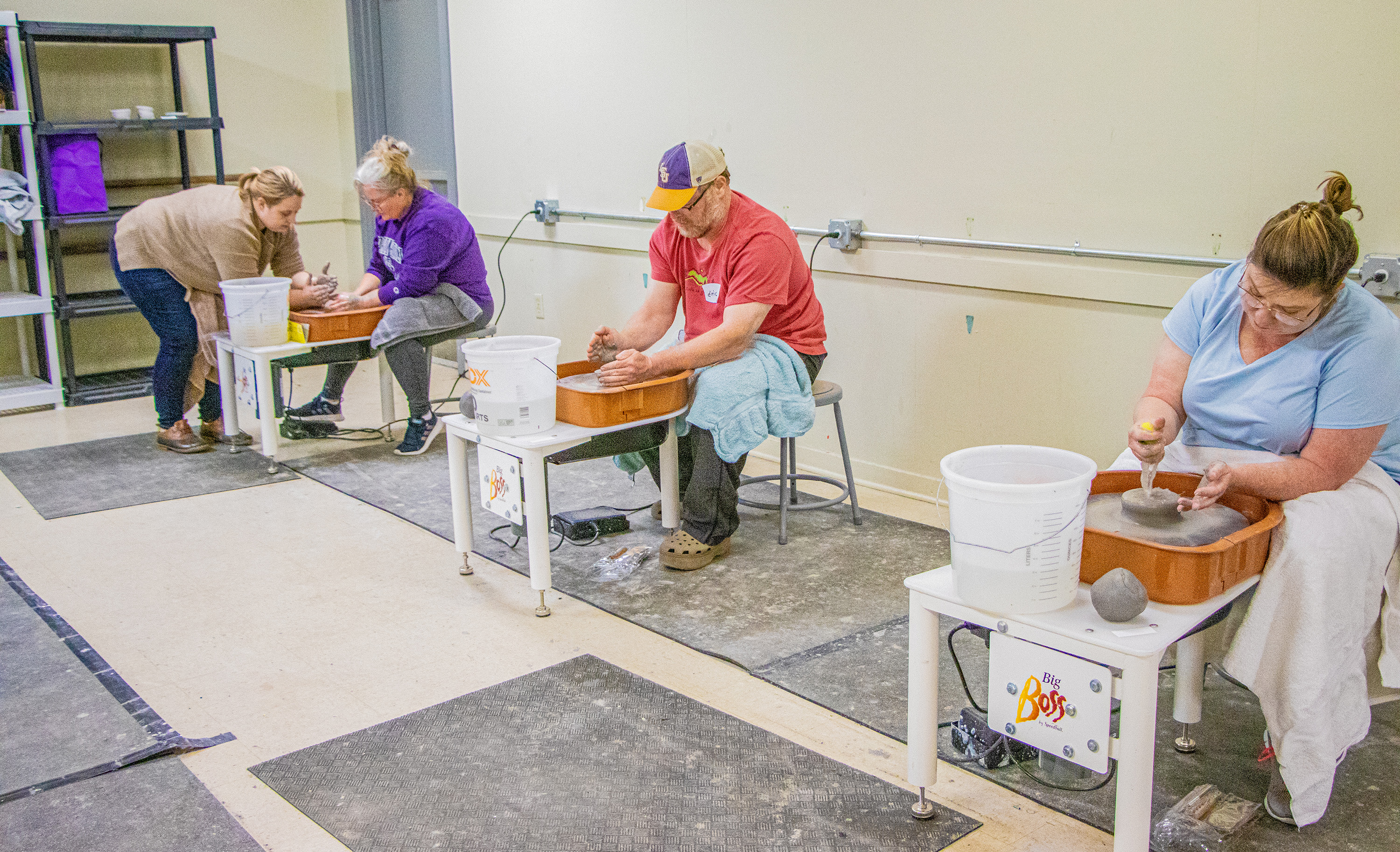 Muddy Buddies A Clay Wheel Throwing Class For Beginners