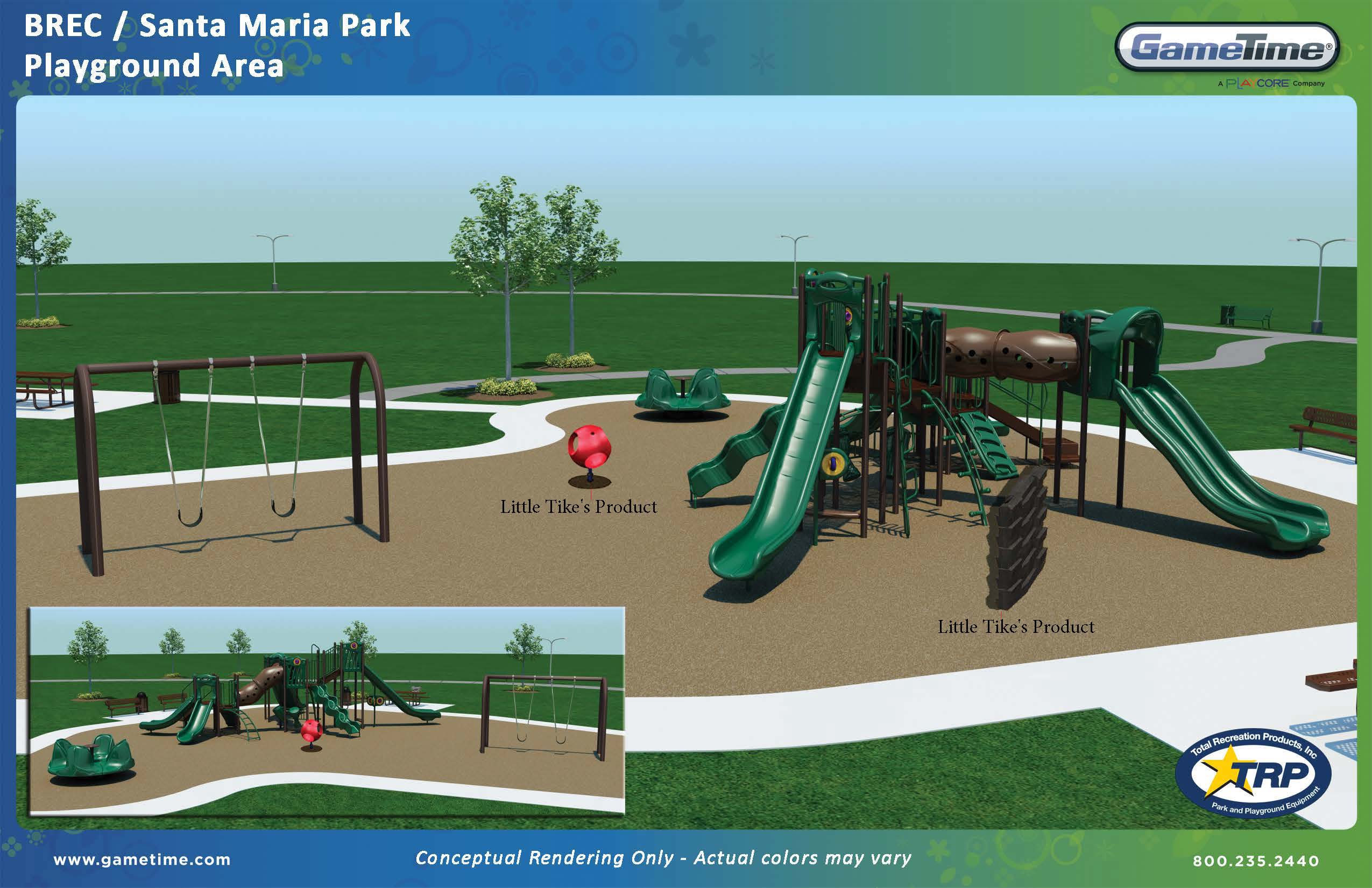 Santa Maria Park Improvements BREC Parks & Recreation in East