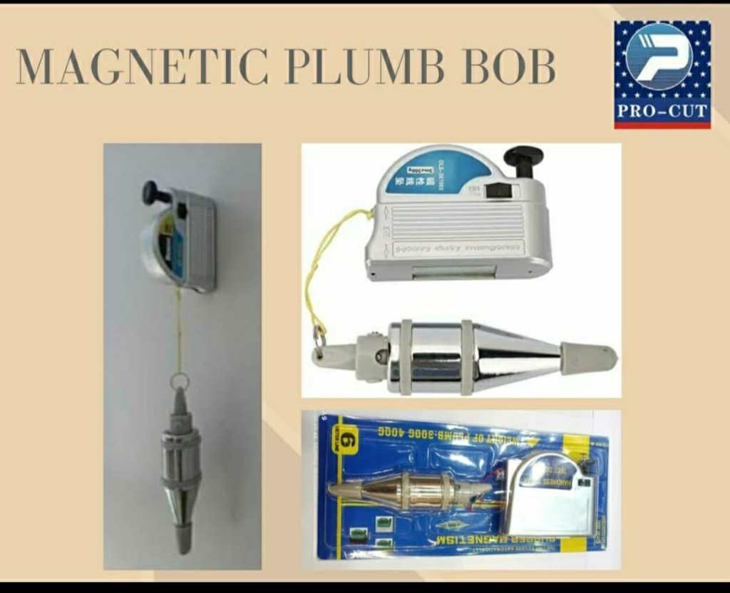 Plum Bob 400gms x 6M Line Plumb Bob Kit with for