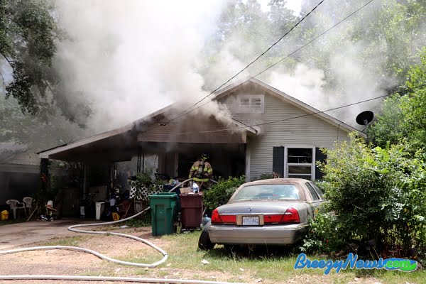House Fire on Fairground Street (Video) Kosciusko