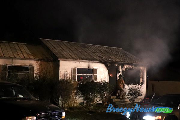 House Fire on North East Street (Video) Kosciusko