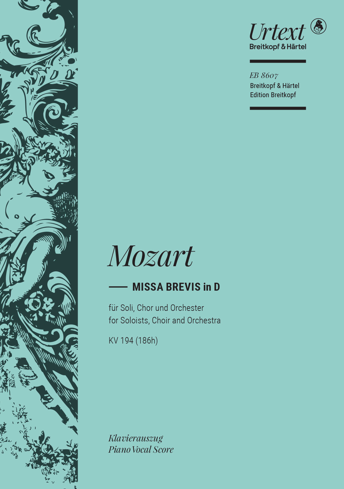 Mozart Missa brevis in D KV 194 (186h) · Breitkopf & Härtel