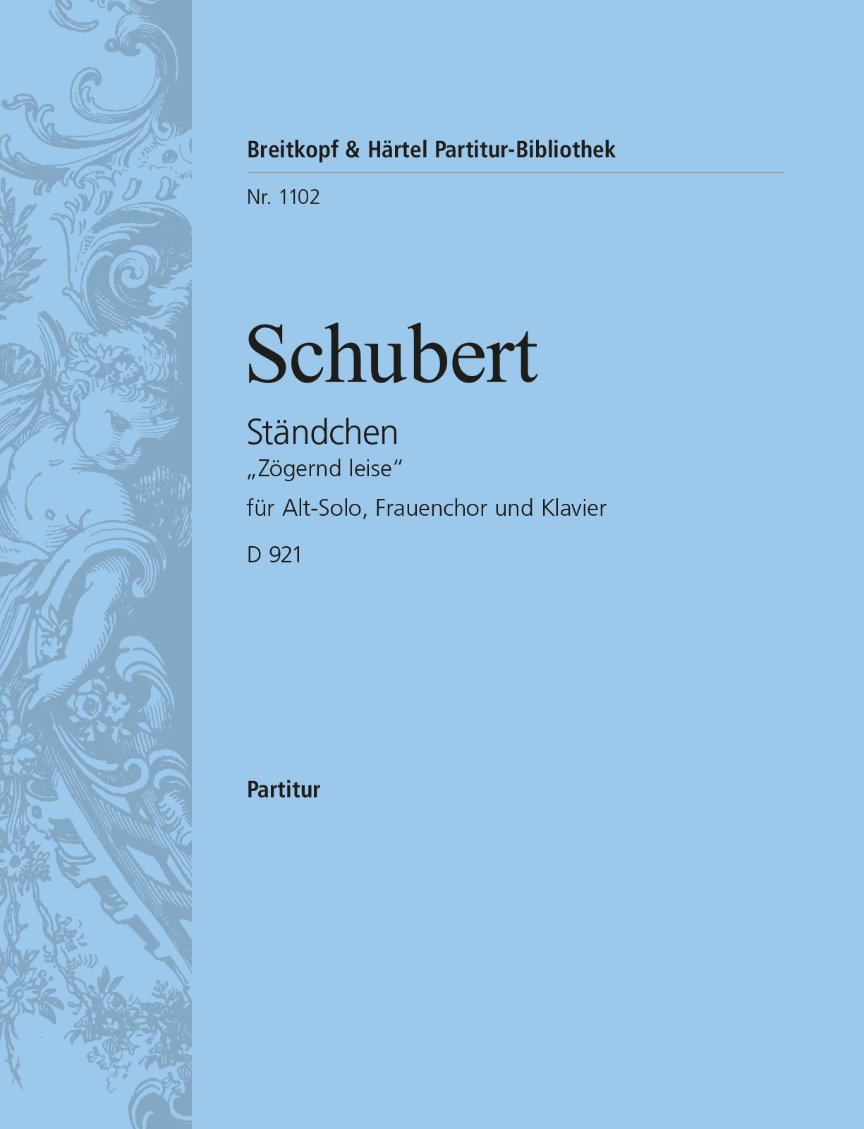 Schubert Ständchen D 921 [op. posth. 135] · Breitkopf & Härtel