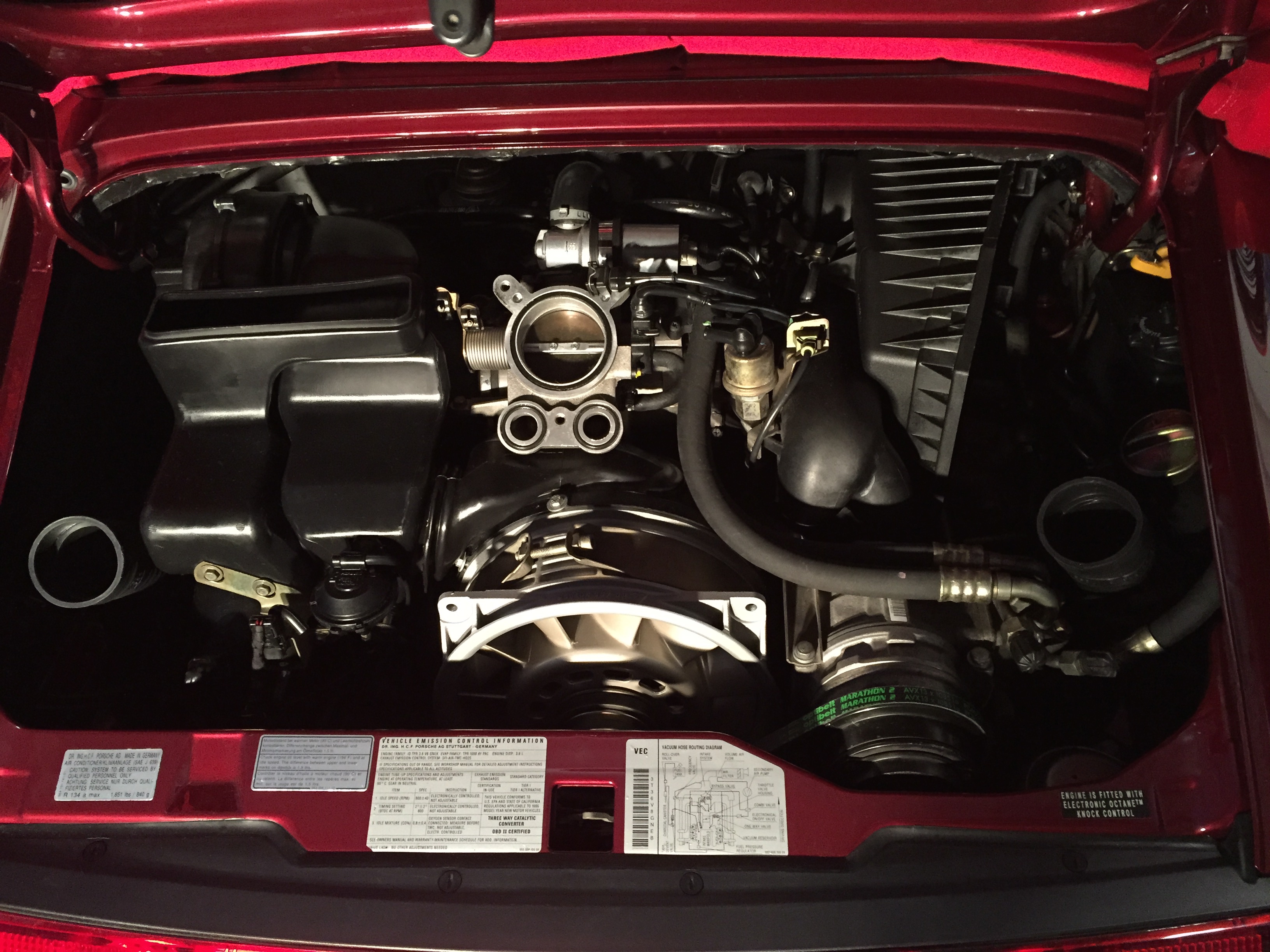 Breitwerks - Services: Porsche 993 Twin Turbo Engine Compartment