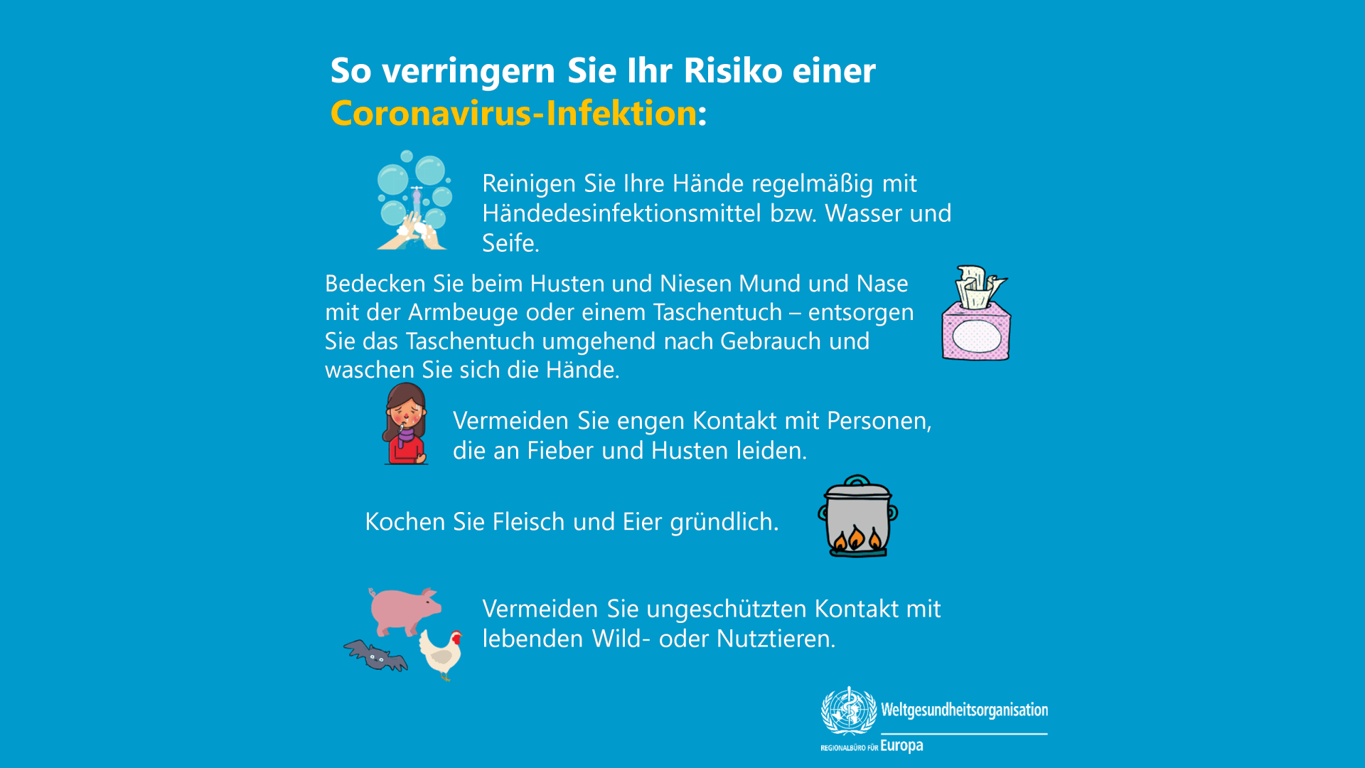Aktualisiert Informationen für Bürgerinnen und Bürger zum Coronavirus