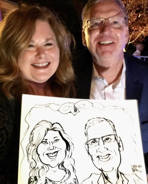 Weaver House Caricatures in Waynesville Brent