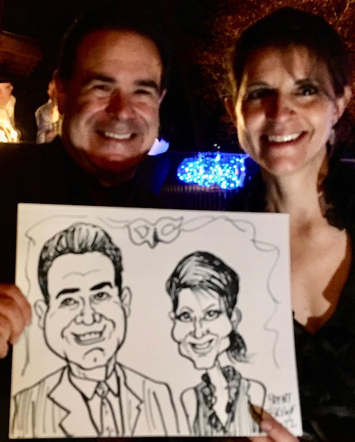 Weaver House Caricatures in Waynesville Brent