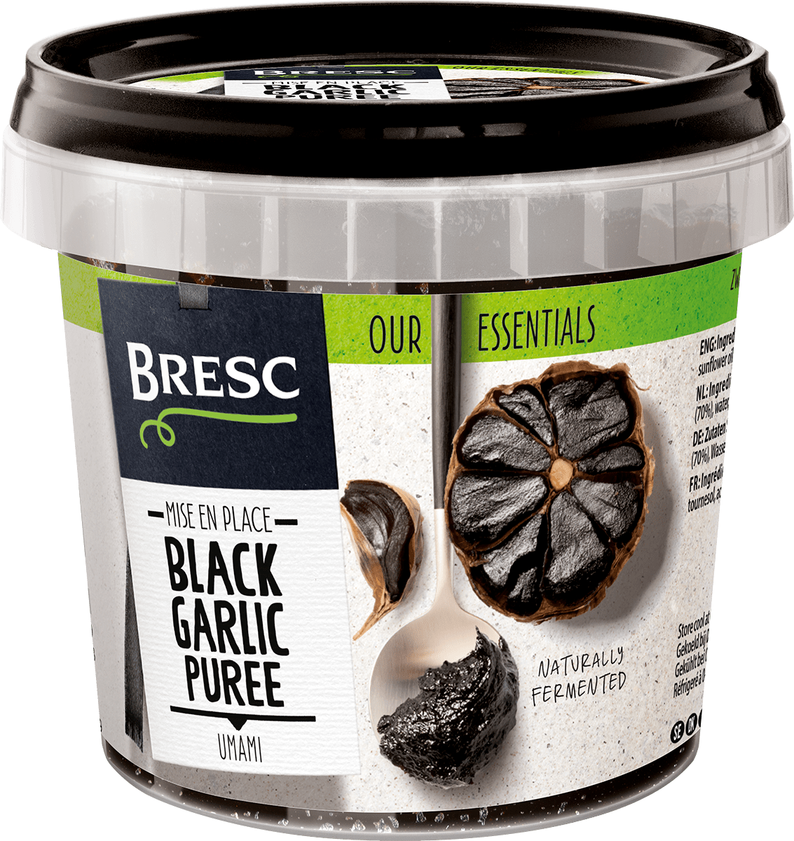 Black garlic puree 325g Bresc B.V.
