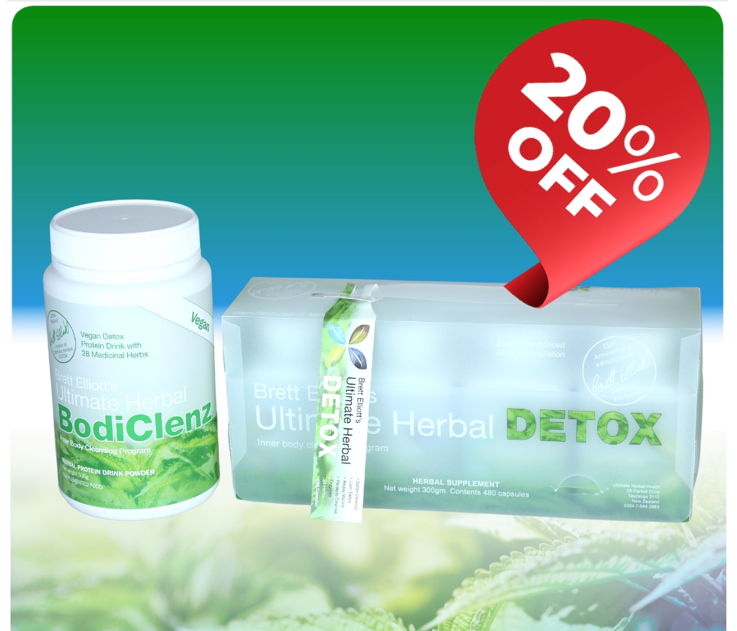 Double Deep Cleanse DETOX & BodiClenz Brett Elliott