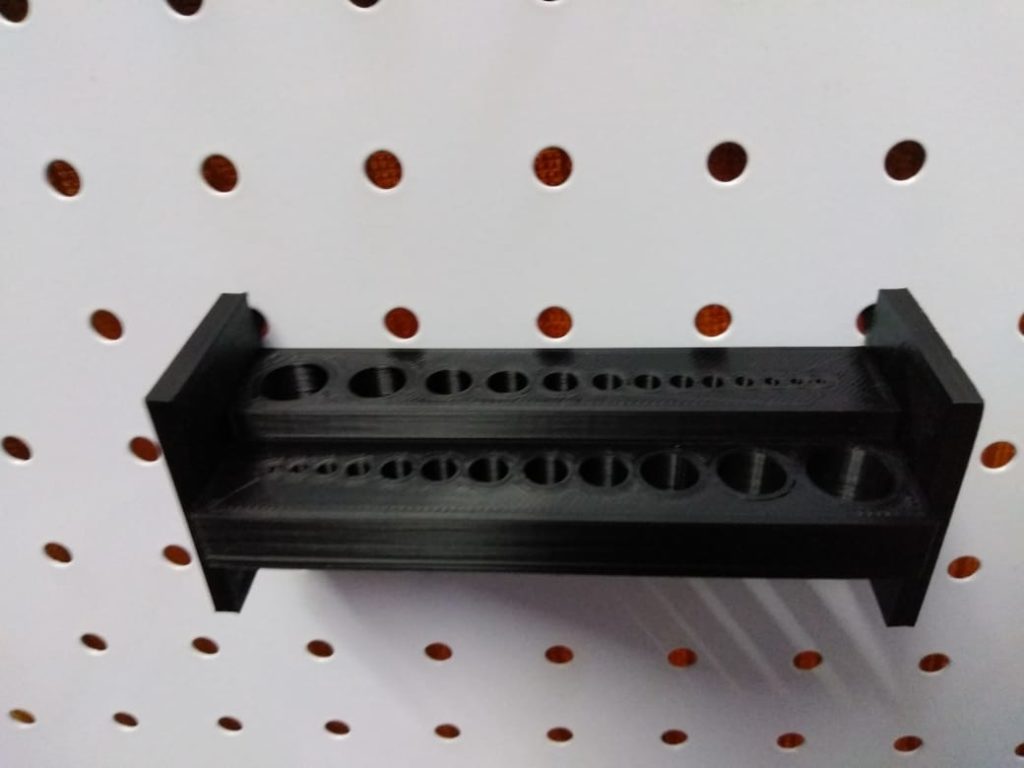 Allen key Pegboard Holder, Material, 3d printed ABS material