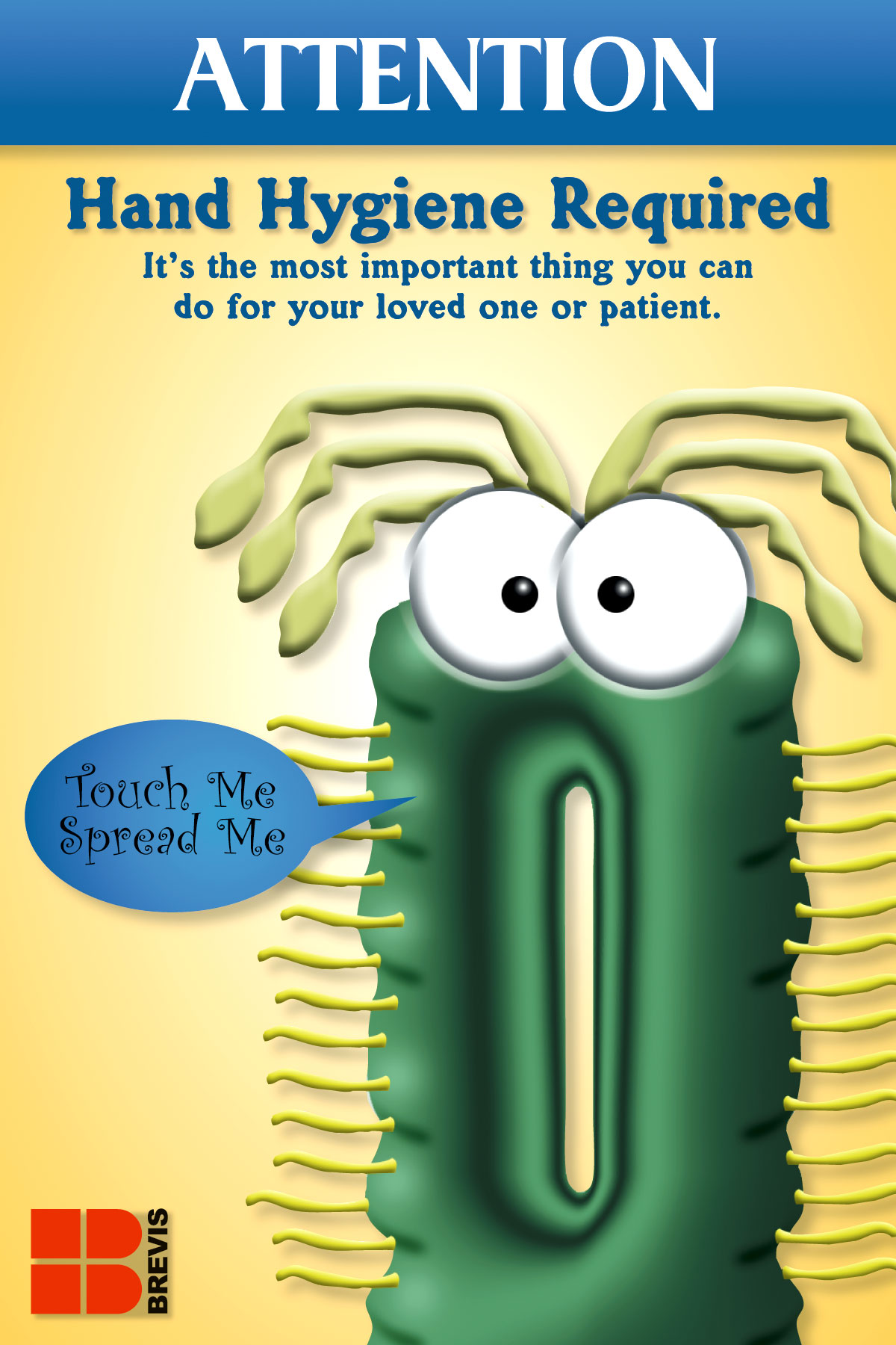 Hand Hygiene Required 2, 100pk Brevis