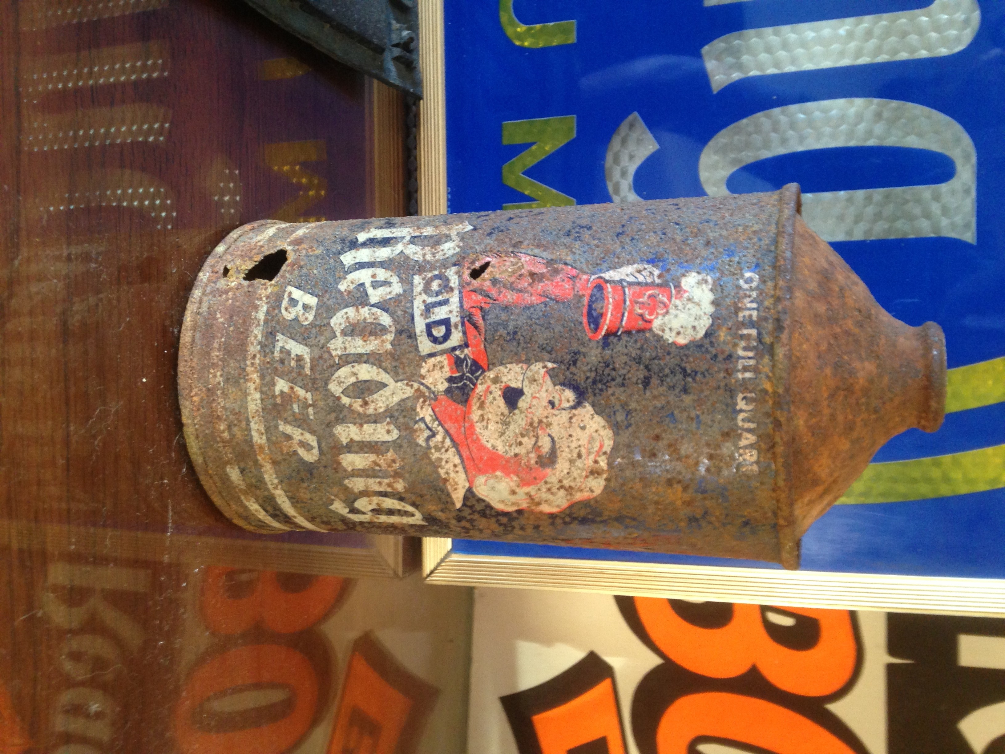 Old Reading Beer Quart Cone Top Can