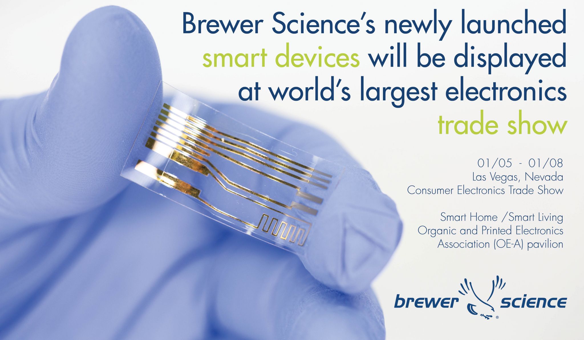 Brewer Science's newly launched smart devices will be displayed at