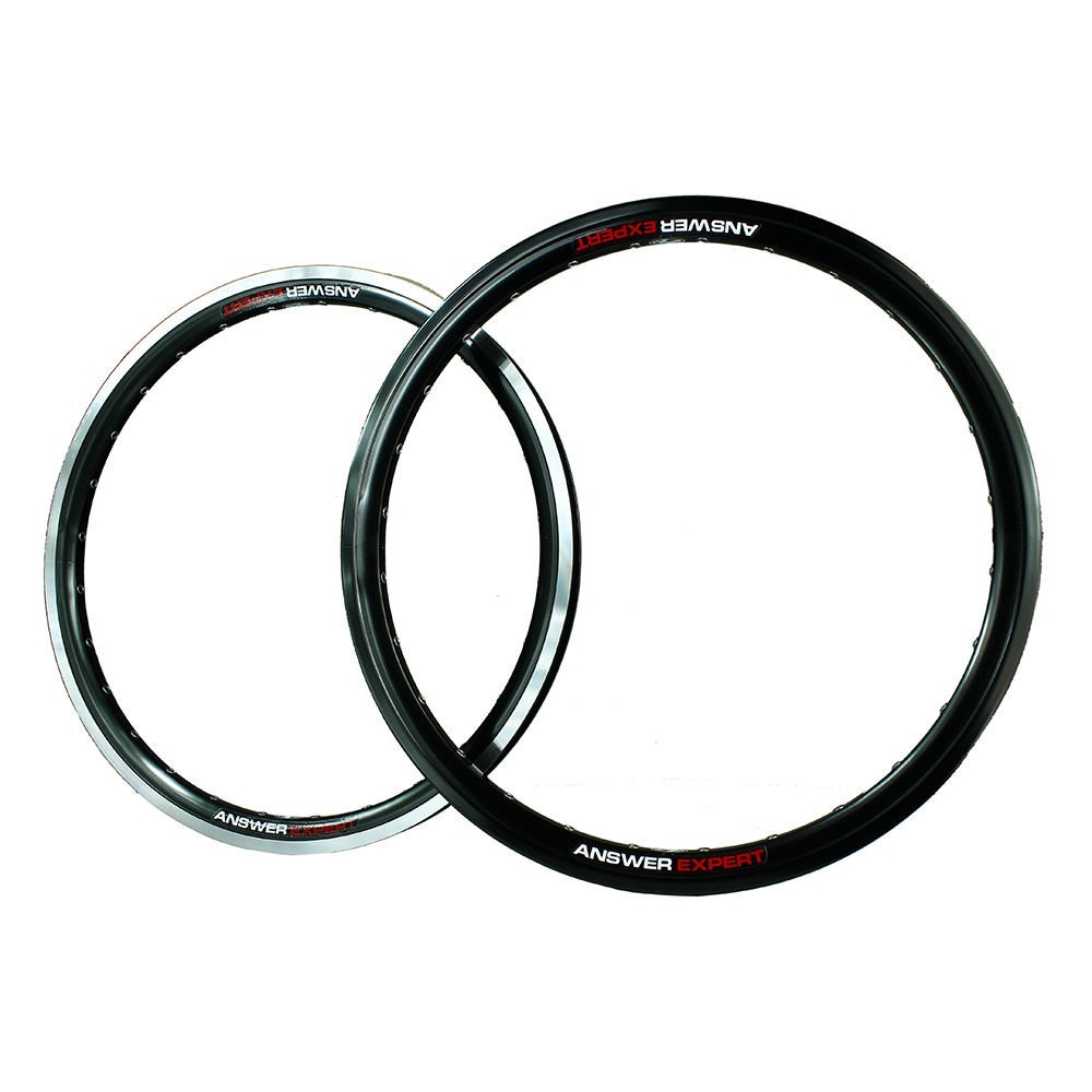ANSWER EXPERT 24" RIMS 507X24MM 28H Color Black Sizes Tires Wheels 24"x1.5"1.75" (507MM) Rims