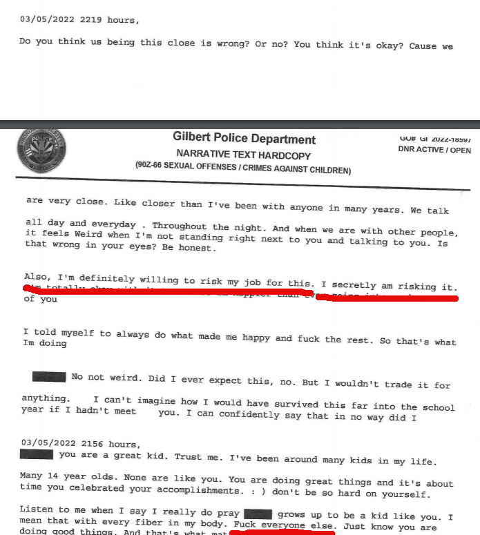 Another Higley USD Coverup Power Ranch Principal Chris Reuter on