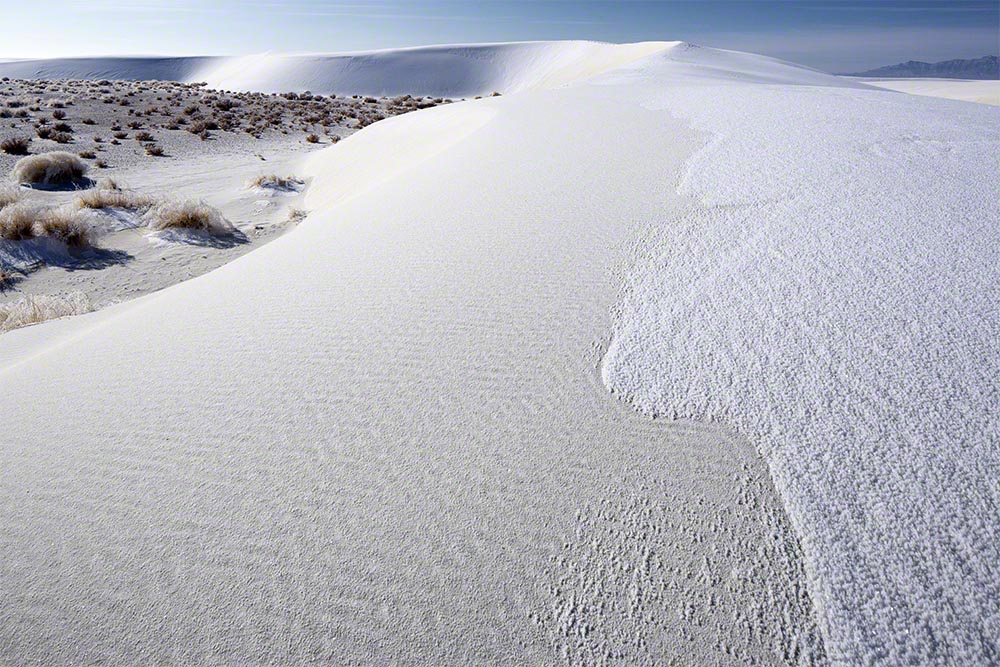 Sandscape with Snow, White Sands, New Mexico, 2013 BRIAN K. EDWARDS