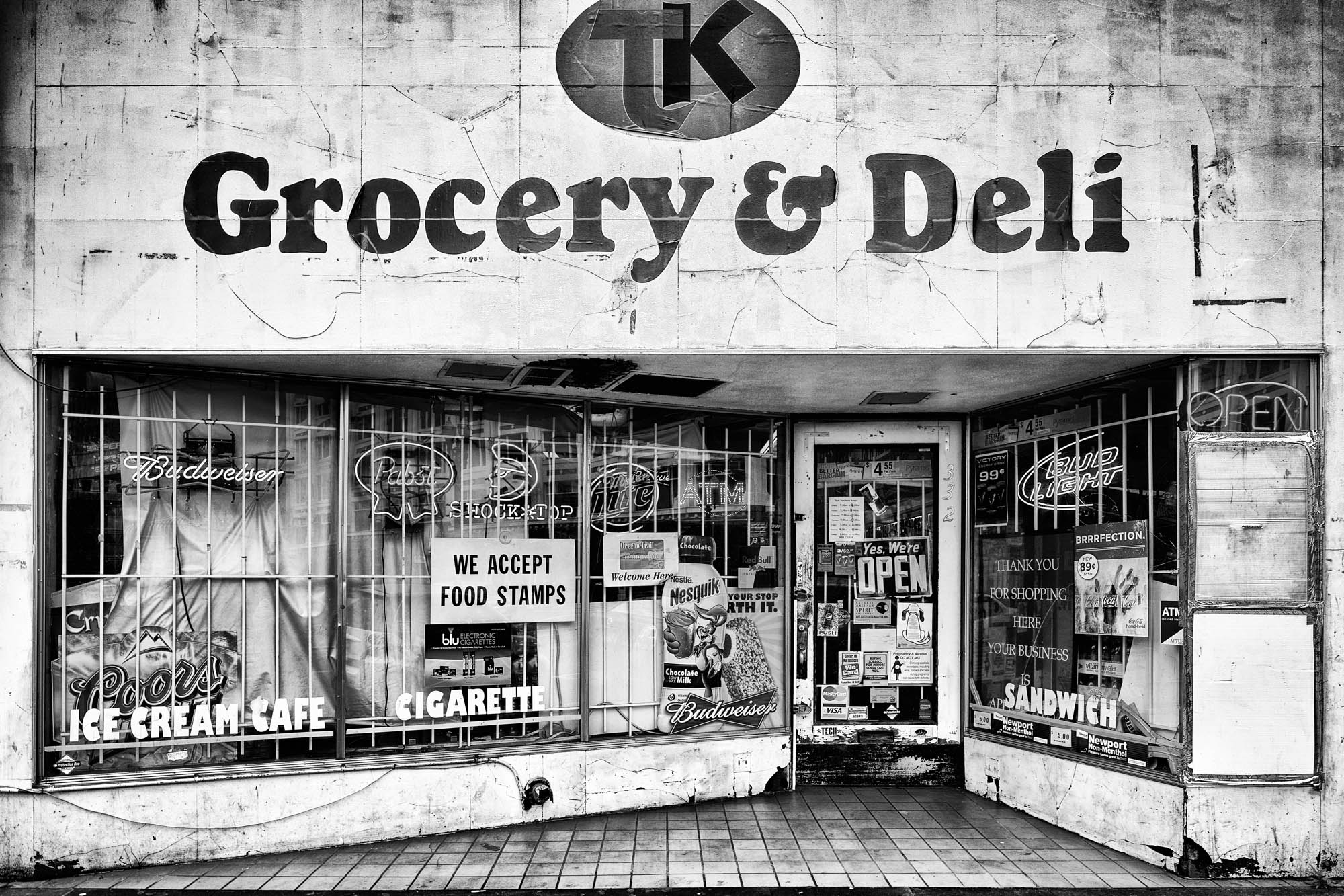 TK Grocery & Deli, Portland, Oregon, 2013 BRIAN K. EDWARDS PHOTOGRAPHY