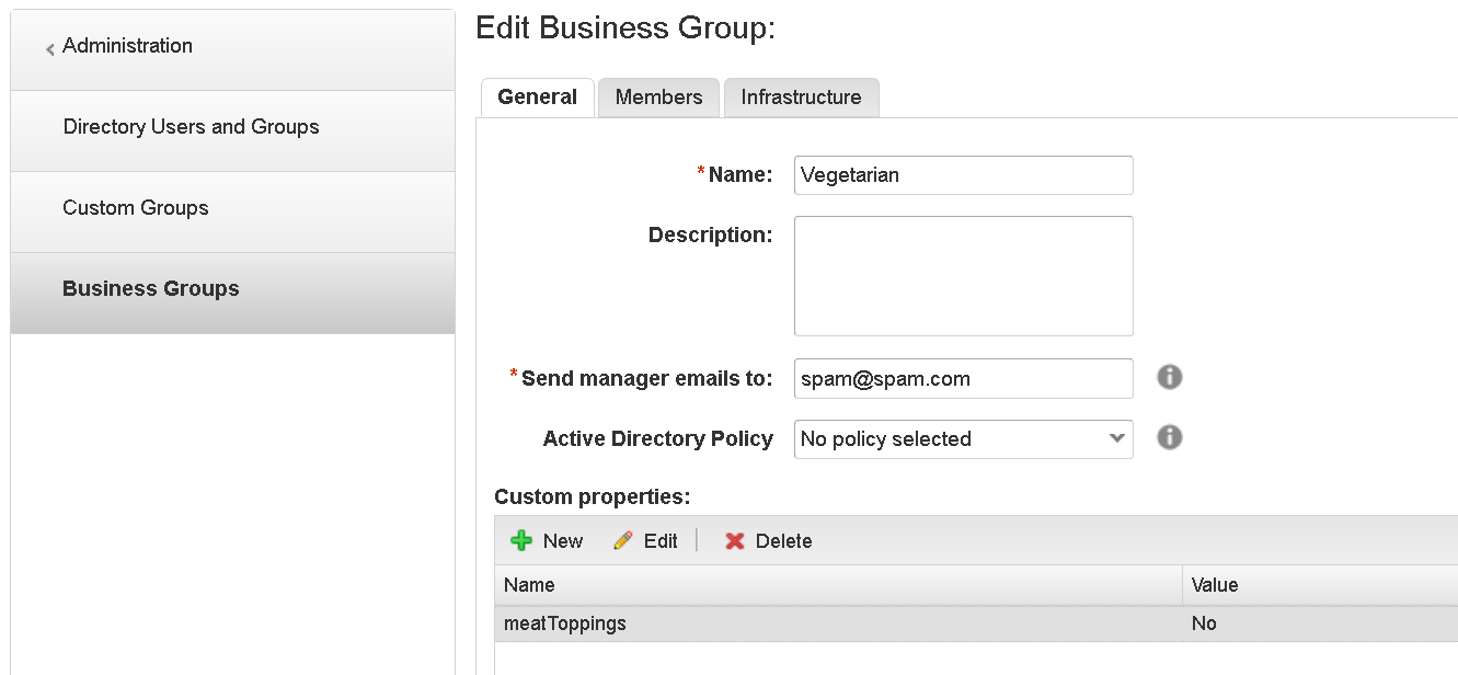 Using vRO to read vRA Business Group Properties Brian C MacInnes