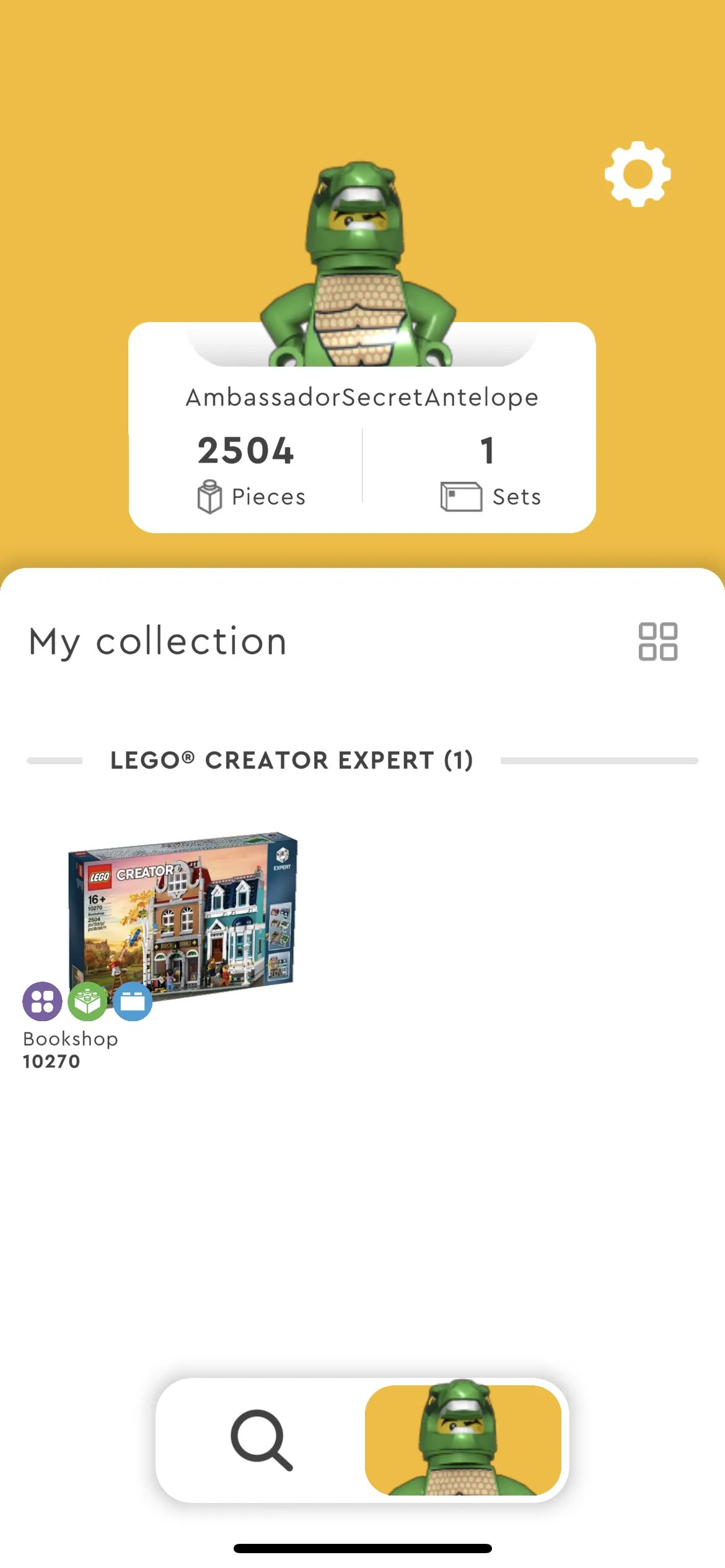 LEGO Builder aplikazio eguneratuak adreiluzko totalizatzaile