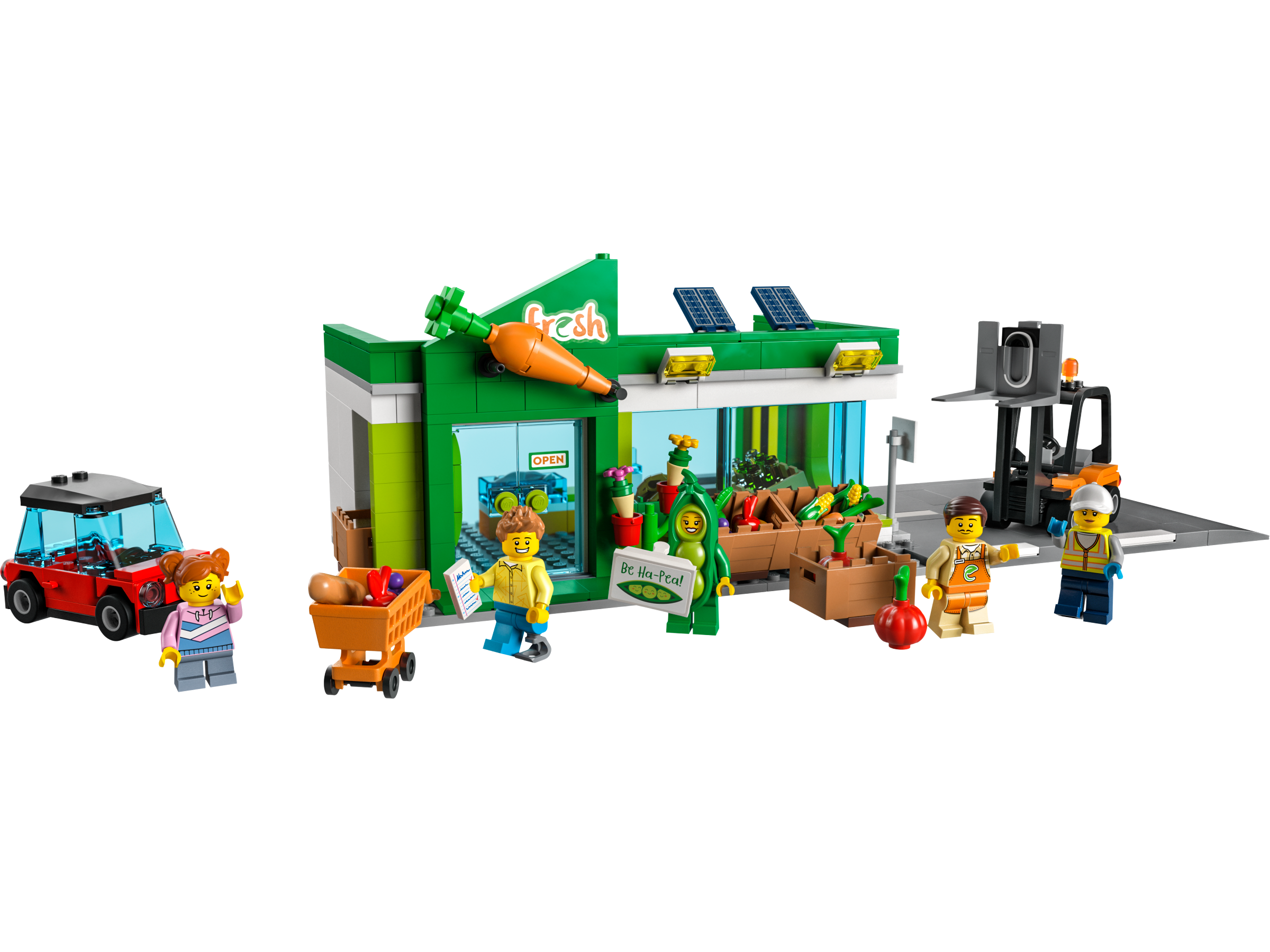 LEGO grocery stores are some of the most diverse models