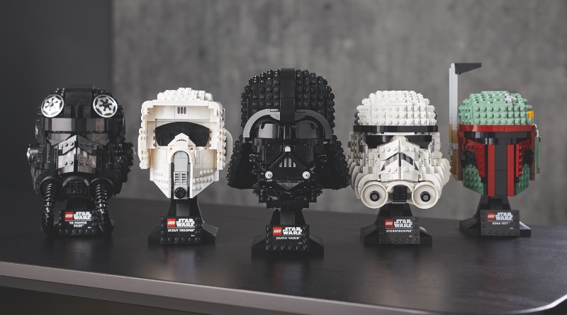 Seven LEGO Star Wars helmets we need