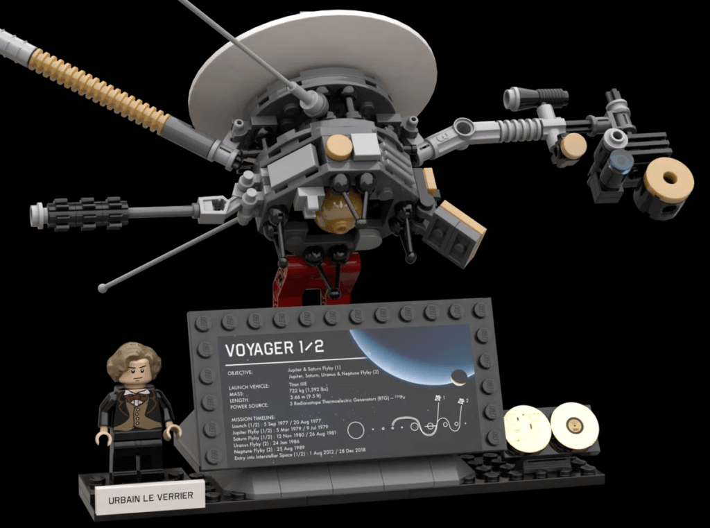 Another spacethemed LEGO Ideas project launches into review stage